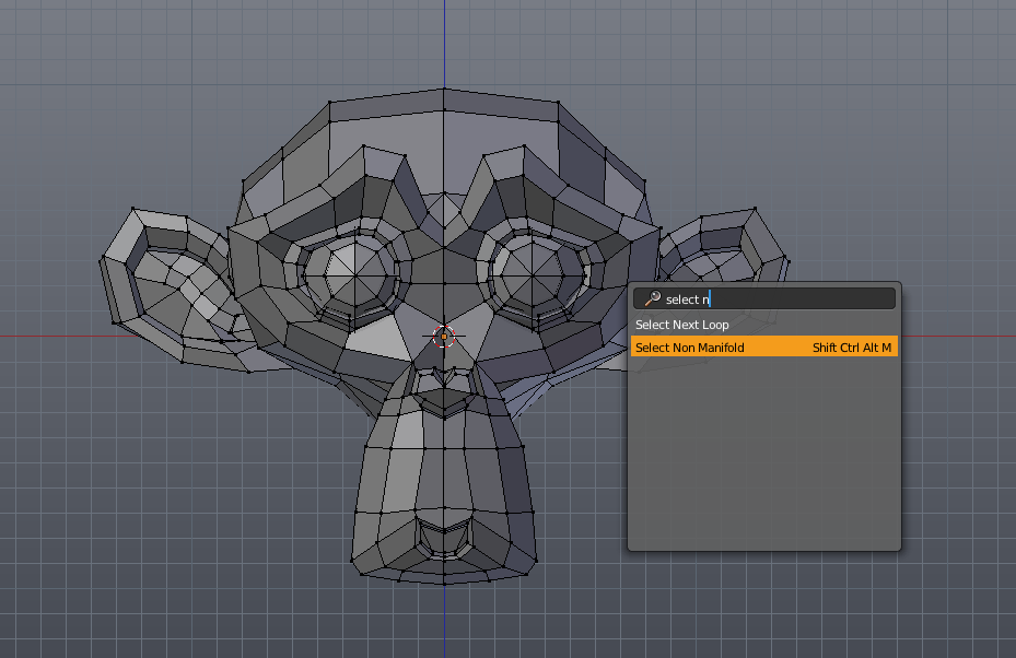 Blenderizad Como eliminar la geometría "Non Manifold" en Blender