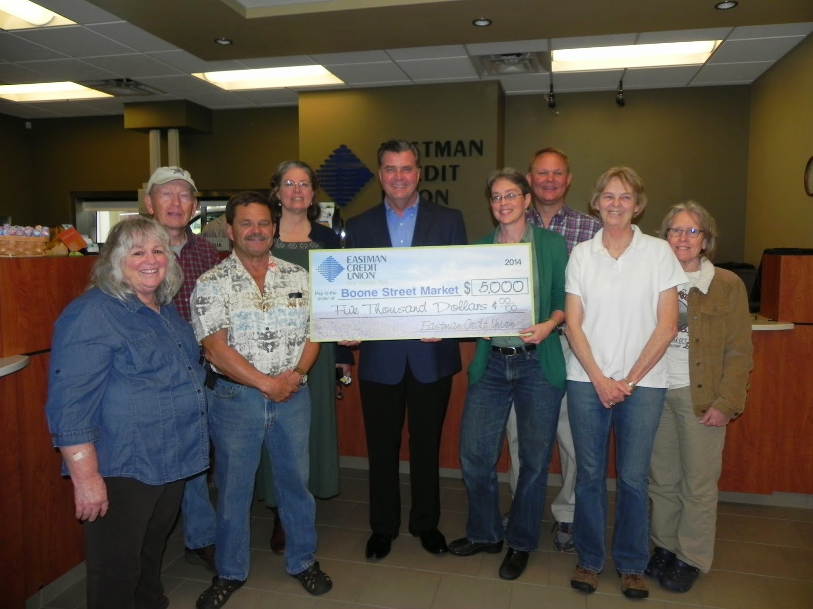 A Farmers Market STORE in Jonesborough TN Eastman Credit Union brings