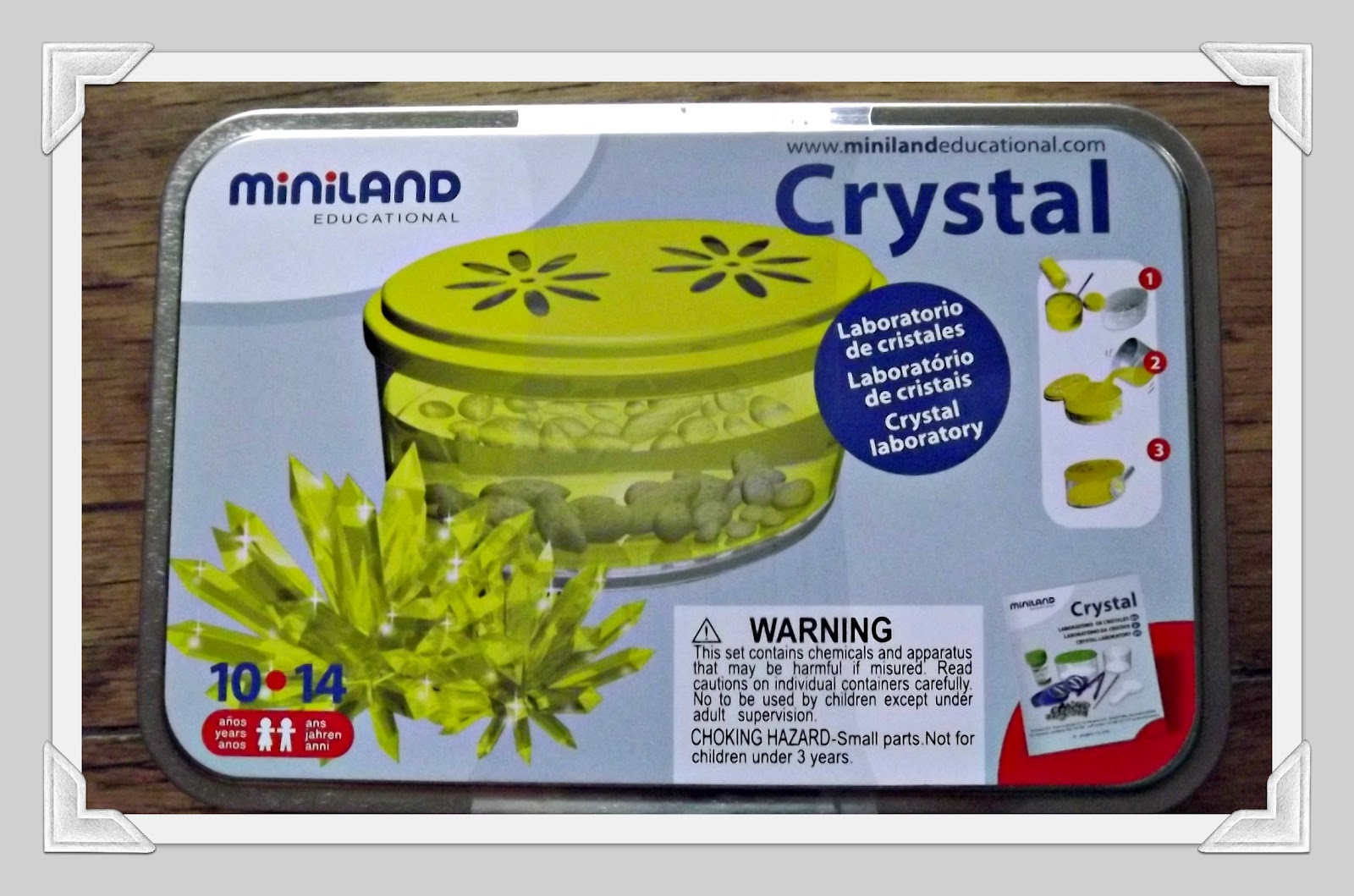 Инструкция кристал miniland