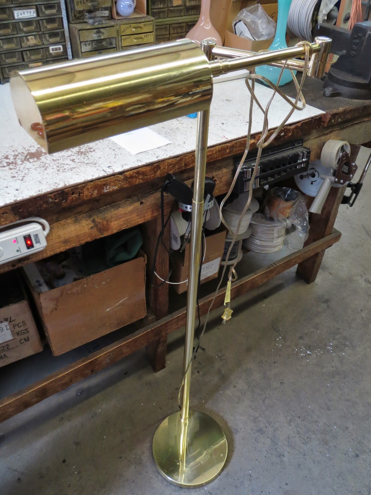 Lamp Parts And Repair Lamp Doctor Brass Floor Lamp With Dimmer