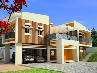 New home designs latest.: Modern house exterior front designs ideas.