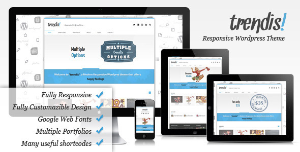 Trendis WordPress Theme Free Download by ThemeForest.