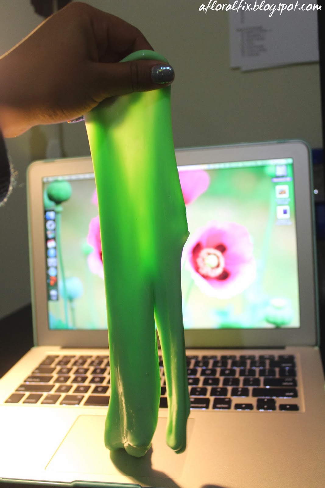 A Floral Fix DIY Cleaning Slime