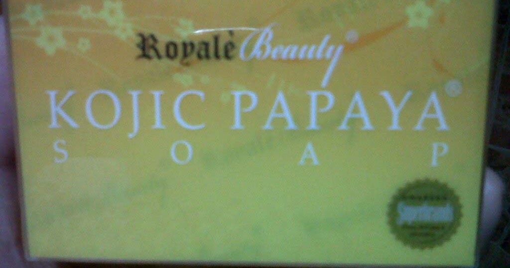 Product Review Royale Beauty Kojic and Papaya Soap Dear Kitty Kittie