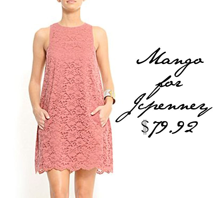 Bargain du Jour Mango Eyelet Dress from JCPenney