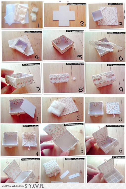 ZONA DE MANUALIDADES Cómo hacer un cofre