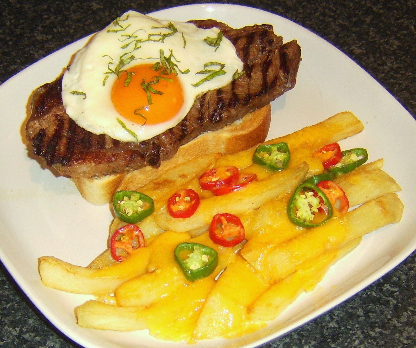 Modern Scottish Food and Recipes Scottish Sirloin Steak, Egg and