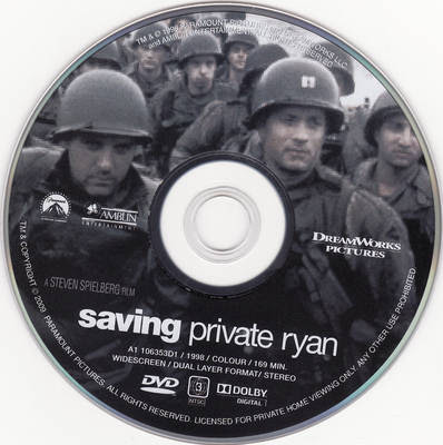 Saving Private Ryan DVD Saving Private Ryan DVD