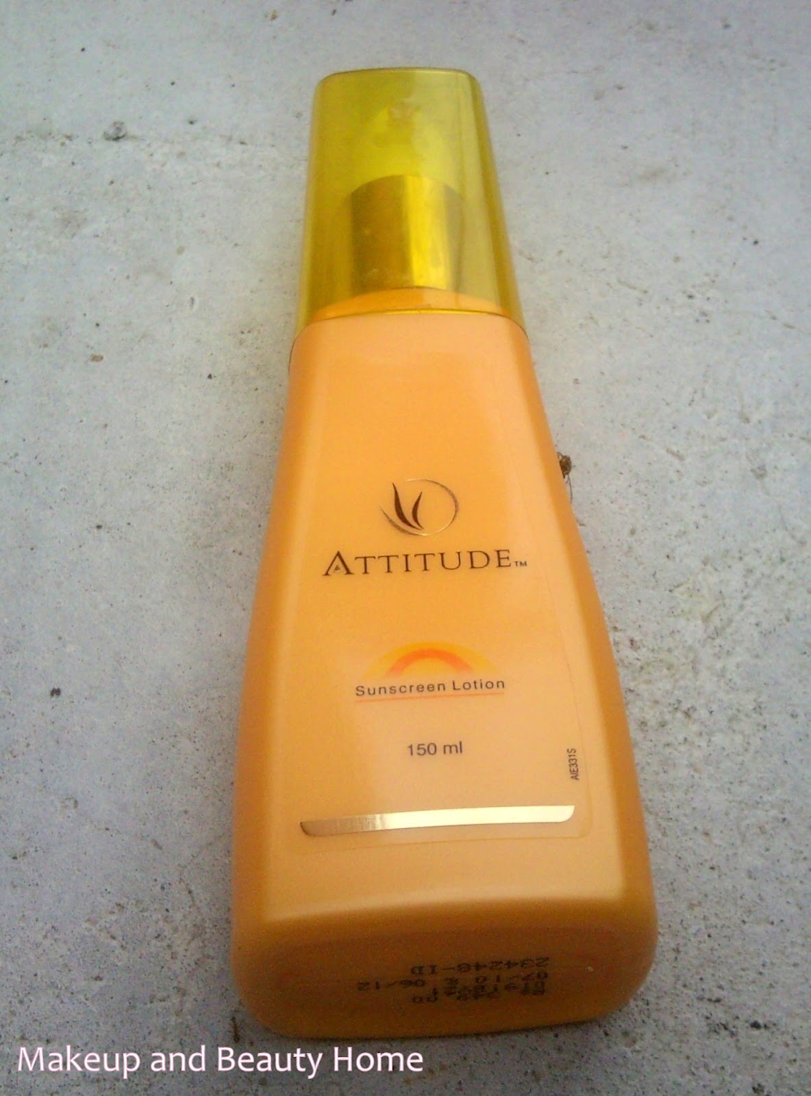 Amway Attitude Sunscreen Lotion Review