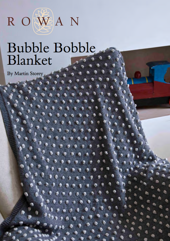 The Vintage Pattern Files 1950's Knitting Bobble Blanket