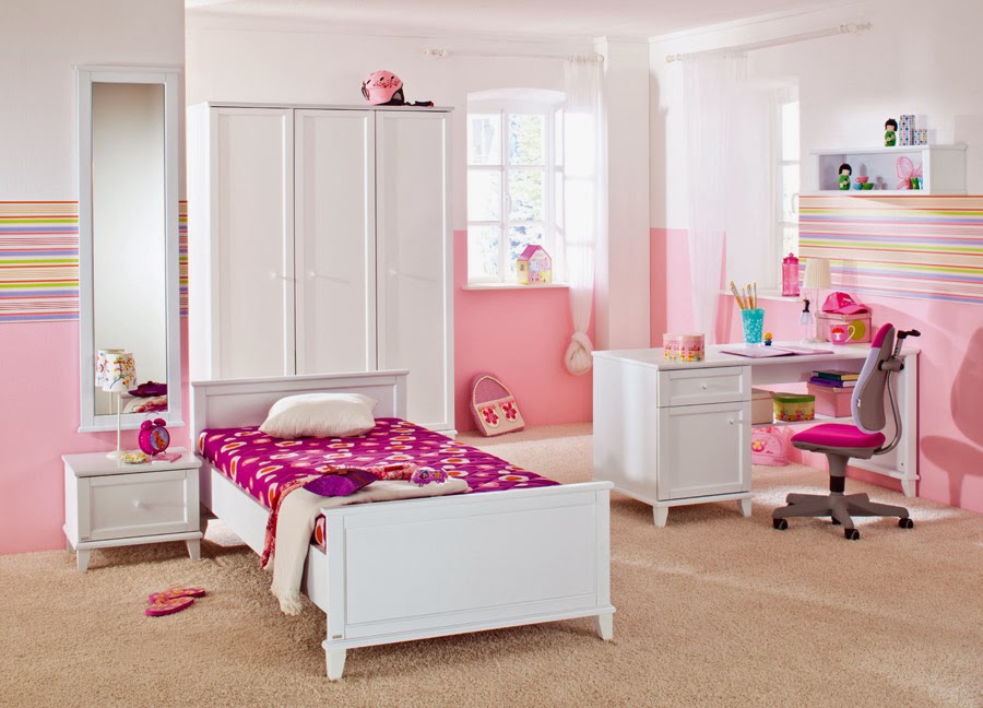 Dormitorios para adolescentes color rosa - Dormitorios colores y estilos