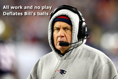 Bill Belichick balls funny New England Patriots underinflated deflated