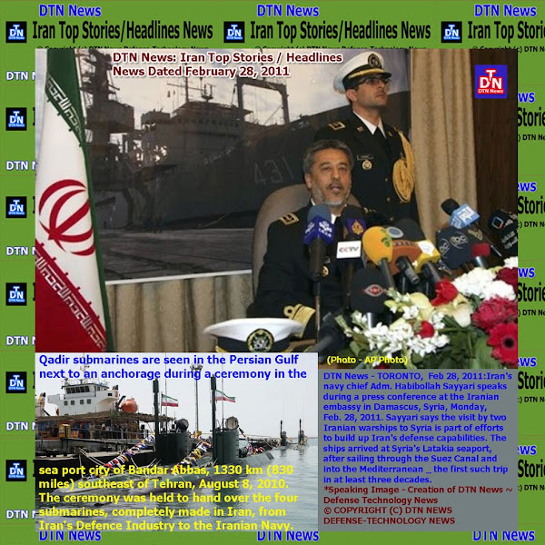 DTN News: Iran Top Stories