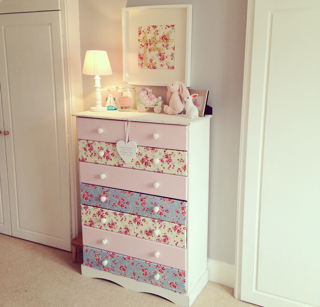 Diy Makeover Decoupage Chest Of Drawers The Home That Made Me