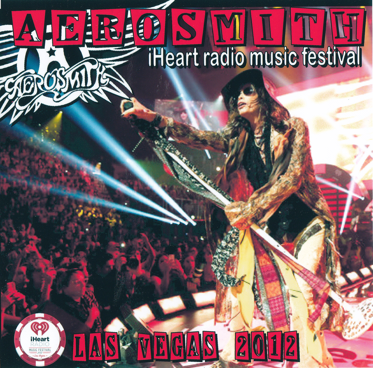 AEROSMITH BOOTLEGS COVER ARTS: IHEART RADIO MUSIC FESTIVAL (las vegas 2012)