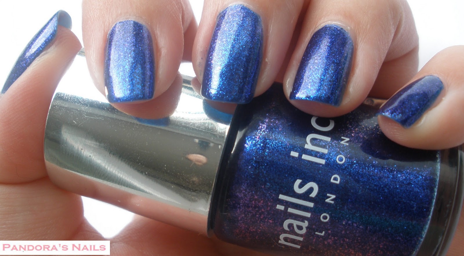 Pandora's Nails Nails Inc Camden Lock with aengland Merlin Accent Nails