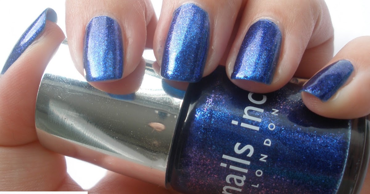 Pandora's Nails Nails Inc Camden Lock with aengland Merlin Accent Nails