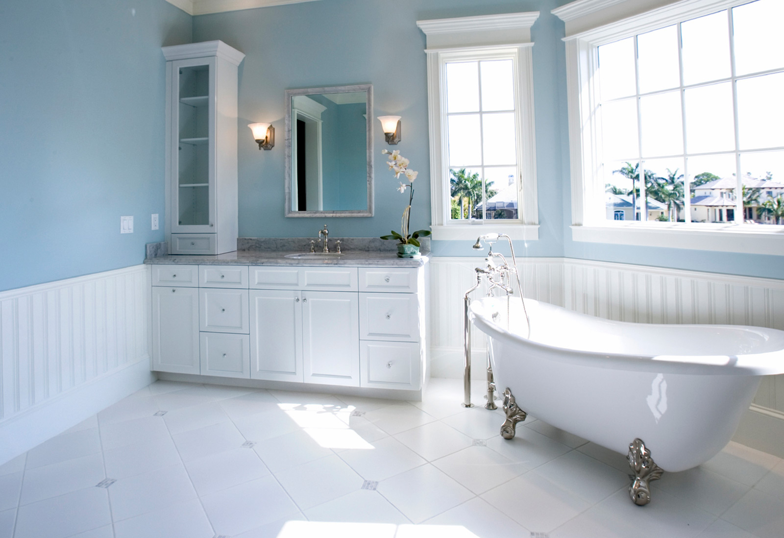 Couleur salle de bain tendance