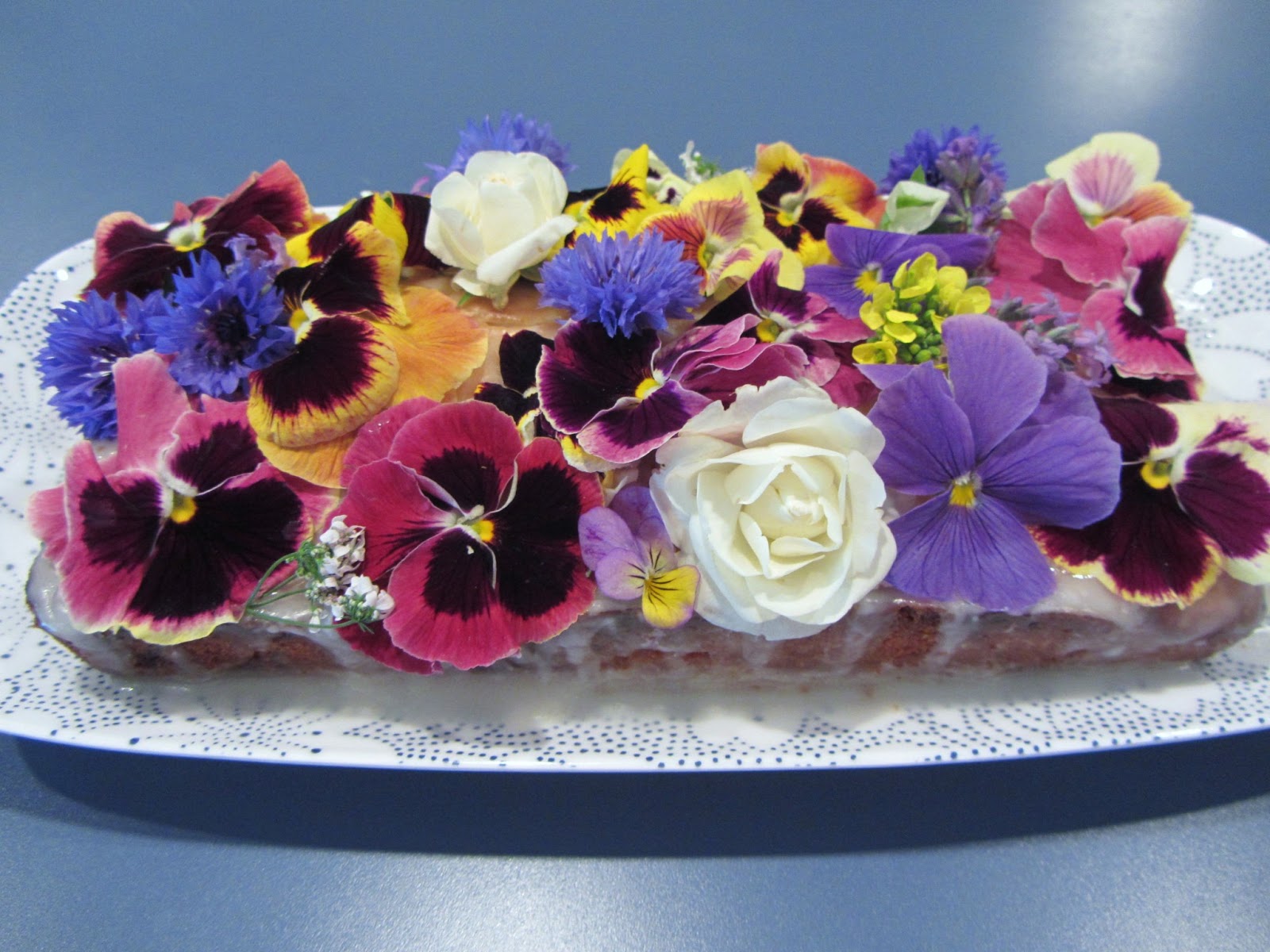 Moments of DelightAnne Reeves: Edible Flowers Make the Cake