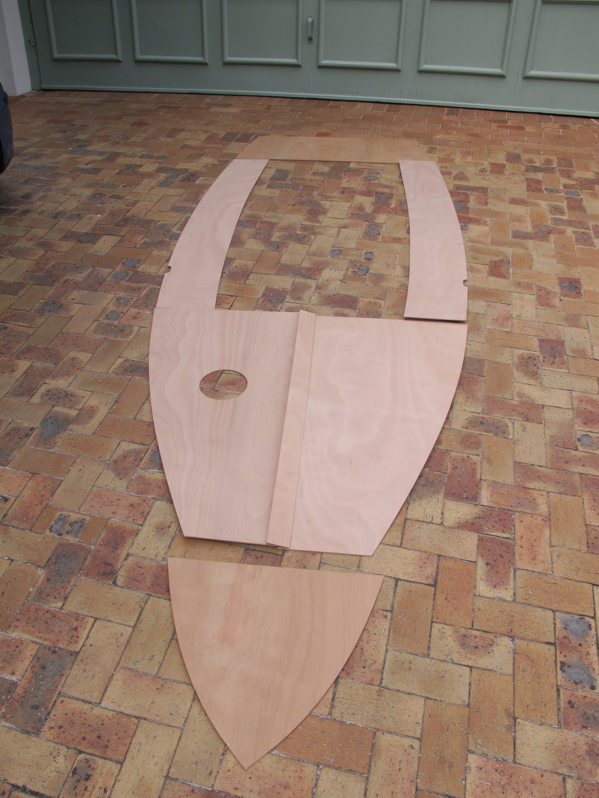 CKD Boats Roy Mc Bride Mirror Dinghy replacement deck panels