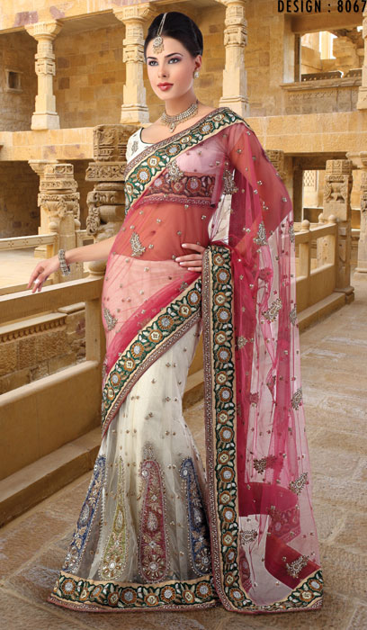 indian wedding sari - Red Traditional Saris - indian wedding saris designs pics