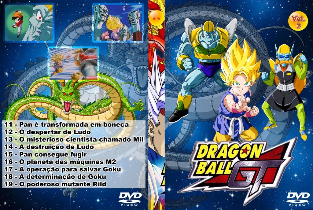 DVD Dragon ball GT volumen 2 (caratula) by DragonGotico423 on