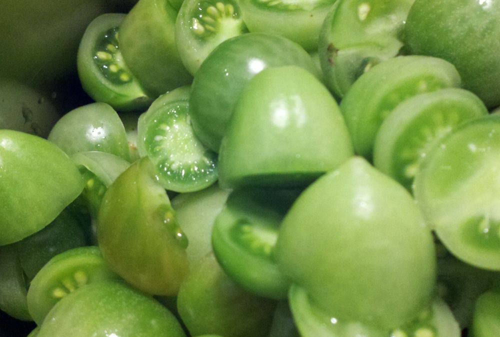 The Freehold Making dilled green tomatoes