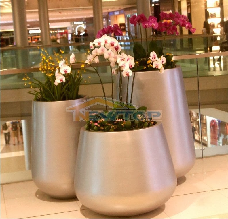 Fiberglass Pots and Planters 3 samples Vietnam outdoor fiberglass pots