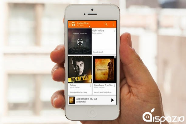 Google play music is now on iPhone Google play music is now on iPhone