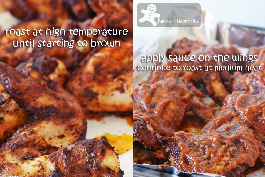 Bake for Happy Kids Chicken Wings baked with Bobby Flay's Asianstyle