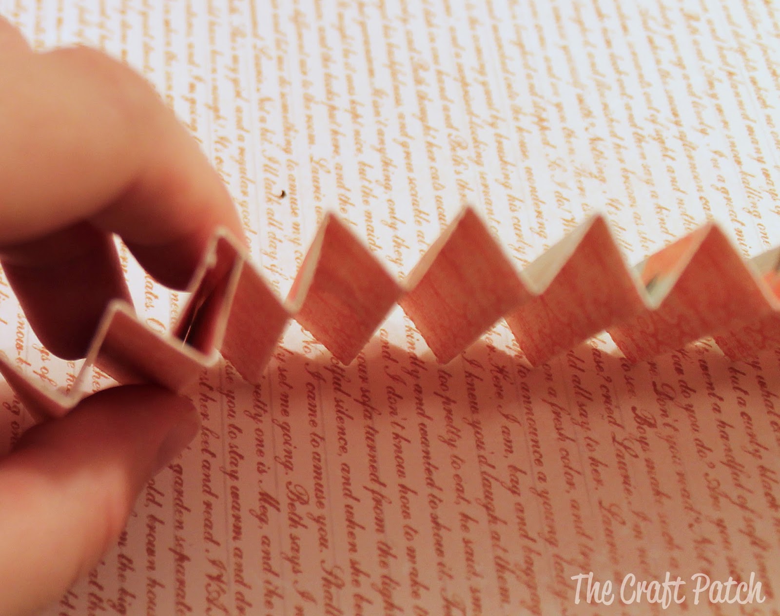 Accordion Fold Paper Flowers