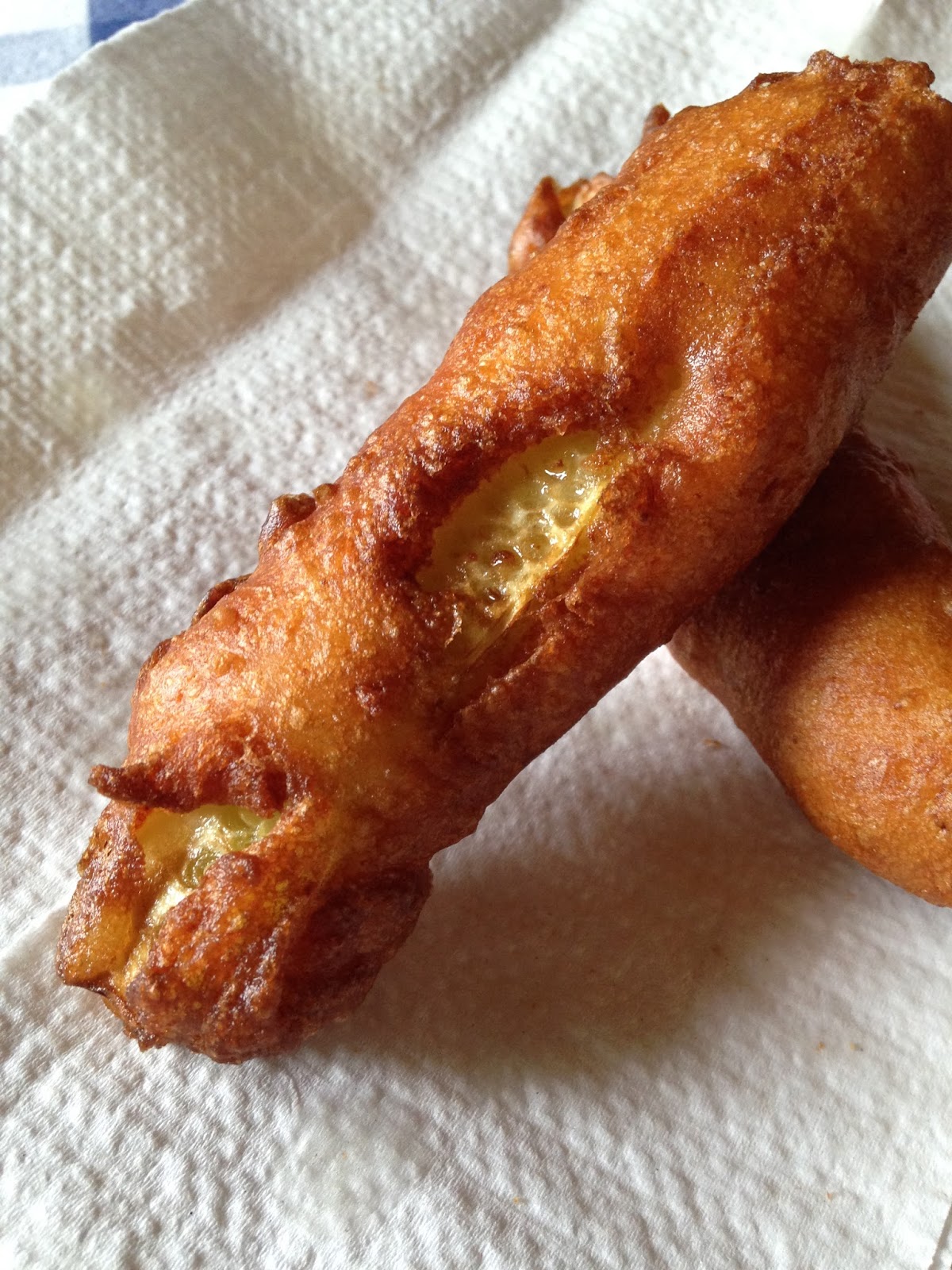 Deep Fried Dill Pickle Spears with Onion Dip Turnips 2 Tangerines