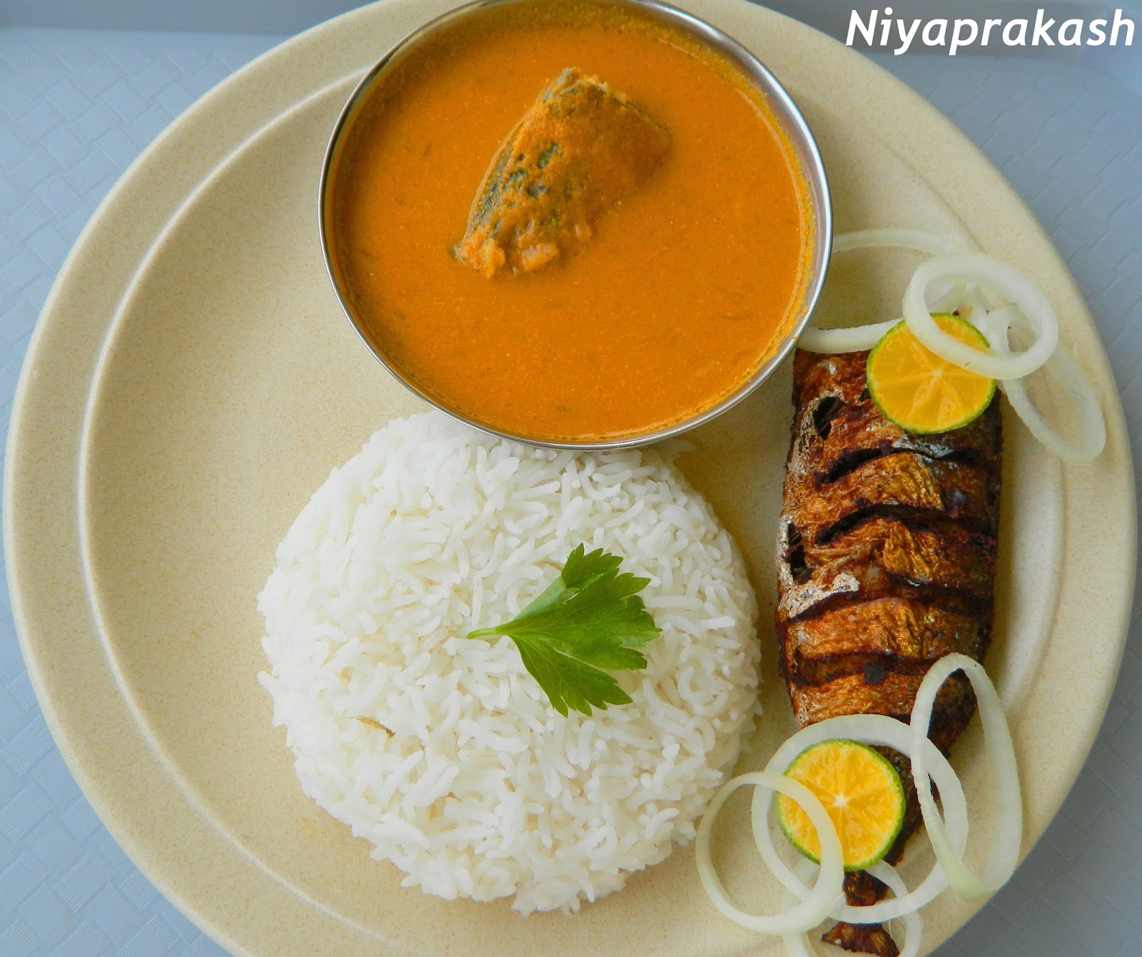 Niya's World Kerala Fish Curry (with coconut paste)