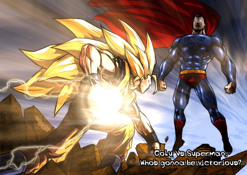 Death Battle: Son Goku vs Superman - JEFusion