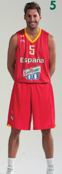 Rudy Fernández camiseta España