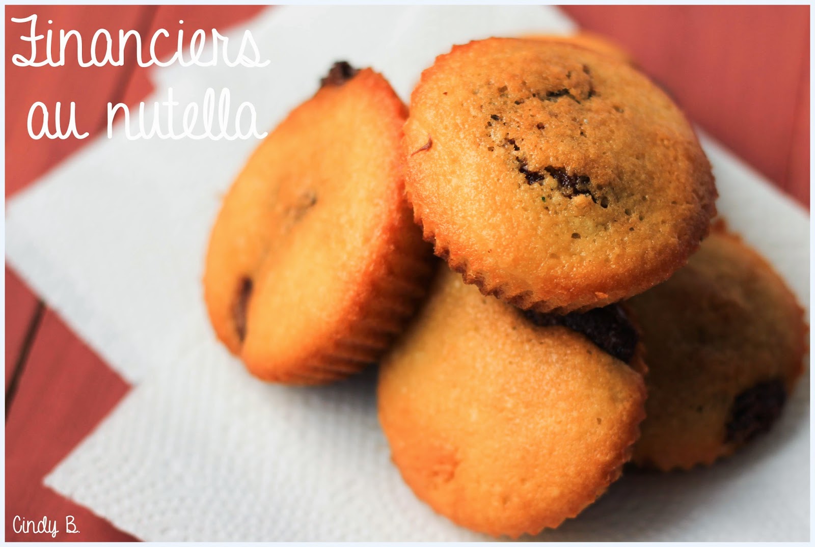 Cindylicious Financiers Au Nutella De Cyril Lignac