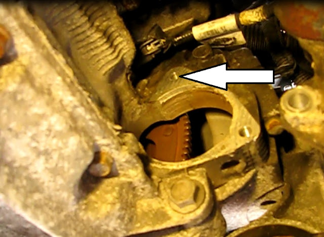 The Original Mechanic: How to replace the starter on a GM ... pontiac sunfire 2 2 engine internal diagram 