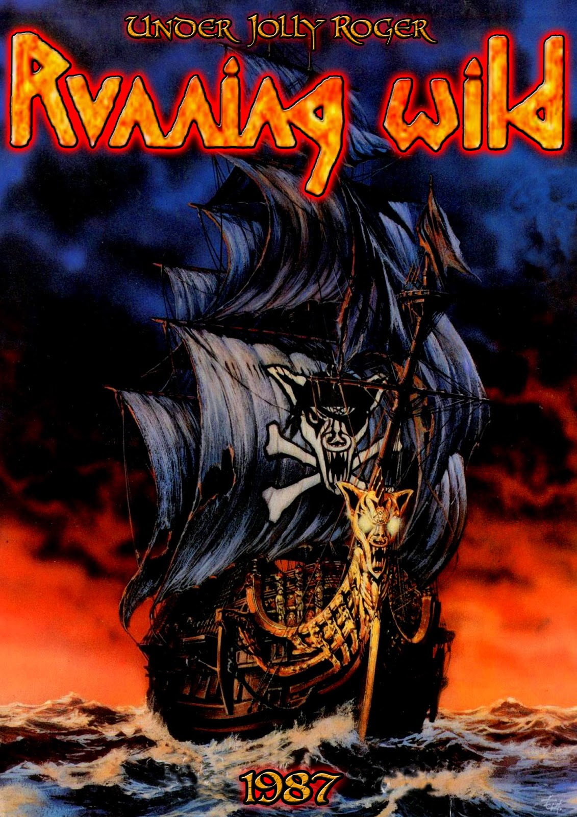 Running Wild - Under Jolly Roger Lyrics MetroLyrics