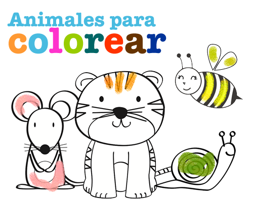 dibujos de animales para colorear
