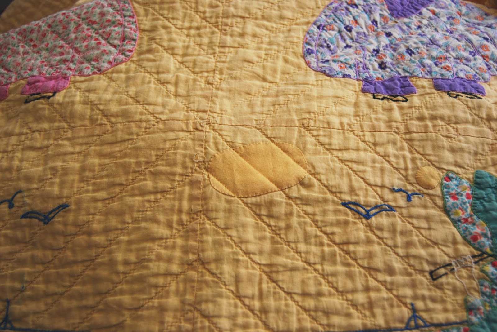 Valerie's PatchWork Repairing a Quilt from 1941