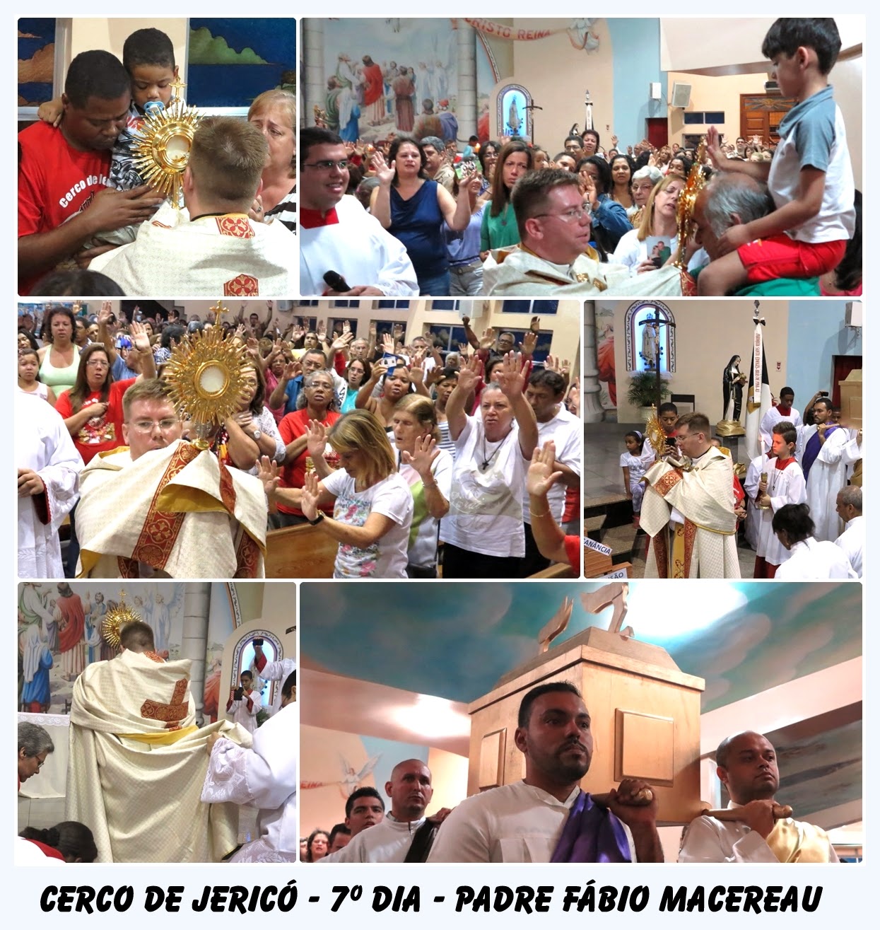PARÓQUIA SANTA EDWIGES BRÁS DE PINA RJ 2º CERCO DE JERICÓ 2014