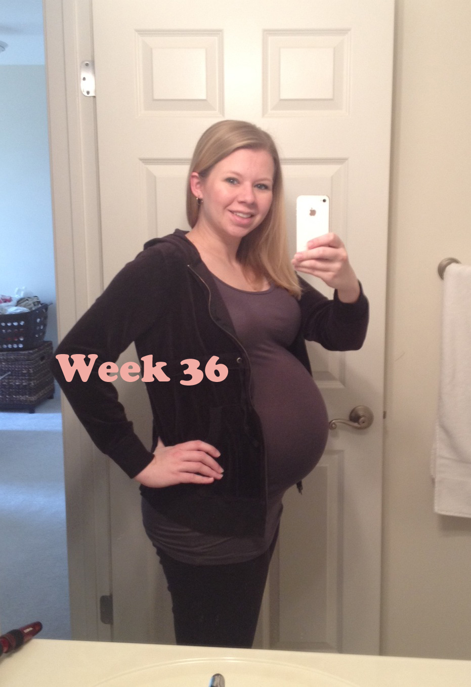 36 Weeks Pregnant - Video Update and Belly Picture ...