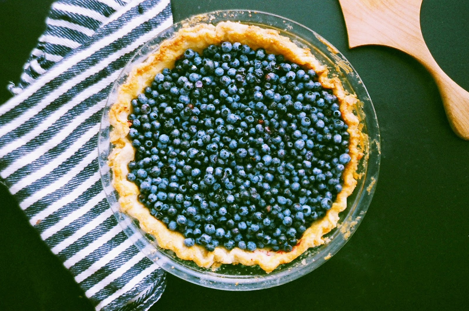 Nothing in the House Fresh Wild Maine Blueberry Pie