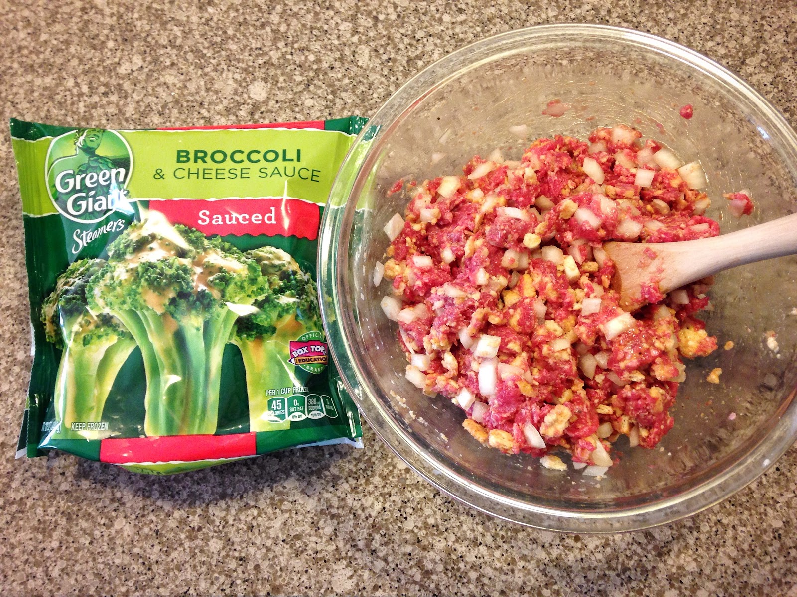 Making Mama's Kitchen Broccoli and Cheese Stuffed Meatloaf
