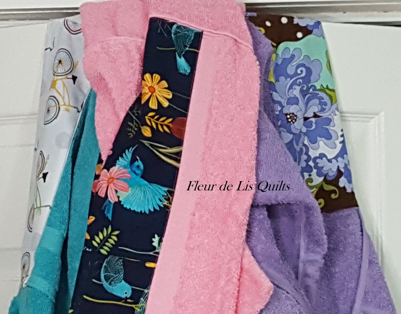 Fleur de Lis Quilts and Accessories Hooded Beach Towel a tutorial