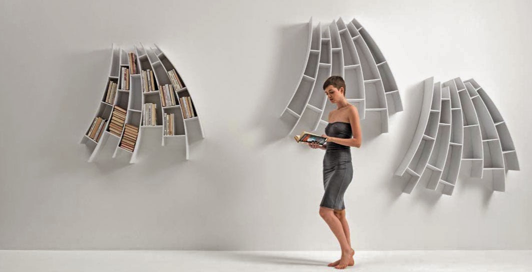 Modern Home Design Unique Primo Quarto Sculptural Bookcase by