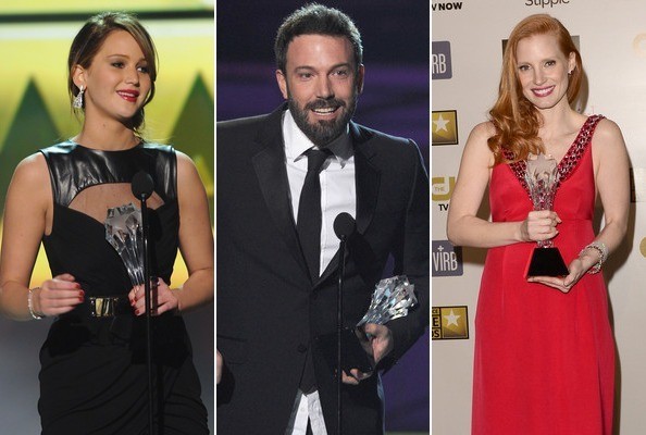 Critic's Choice movie Awards 2013, 