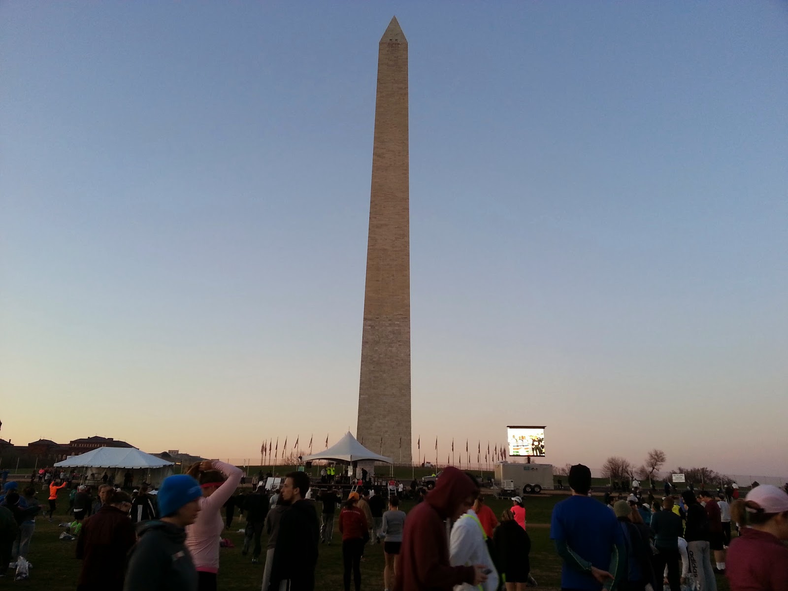 Early morning Washington Monument