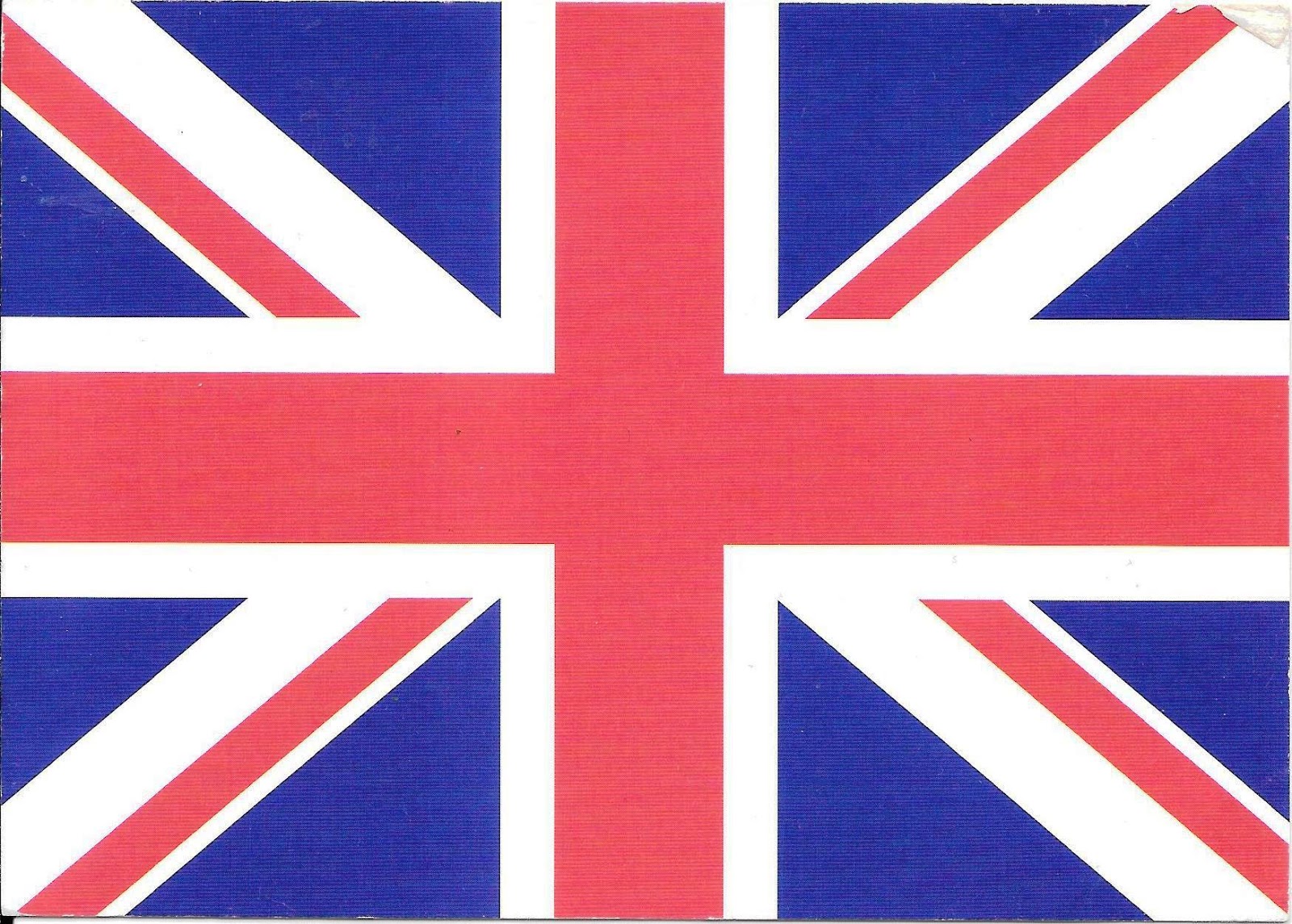 Mi Colección de Tarjetas Postales: Bandera del Reino Unido - Reino Unido