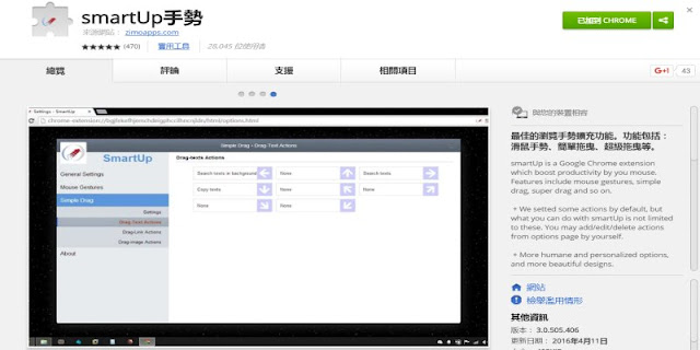 smartup-mouse-gesture-Chrome 最好用的滾輪換頁及滑鼠手勢套件 SmartUp